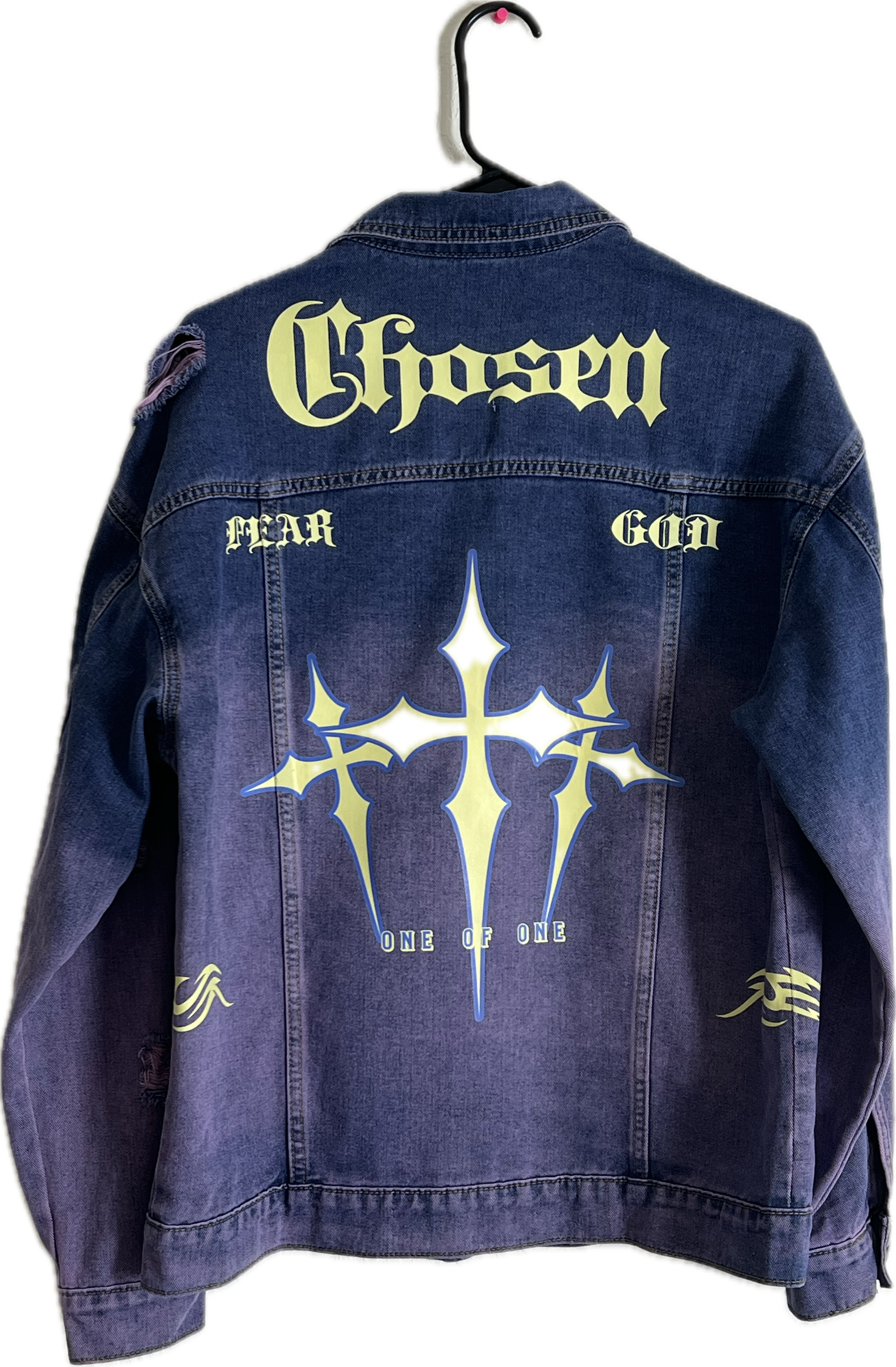 1OF1 PURPLE RAIN DENIM JACKET