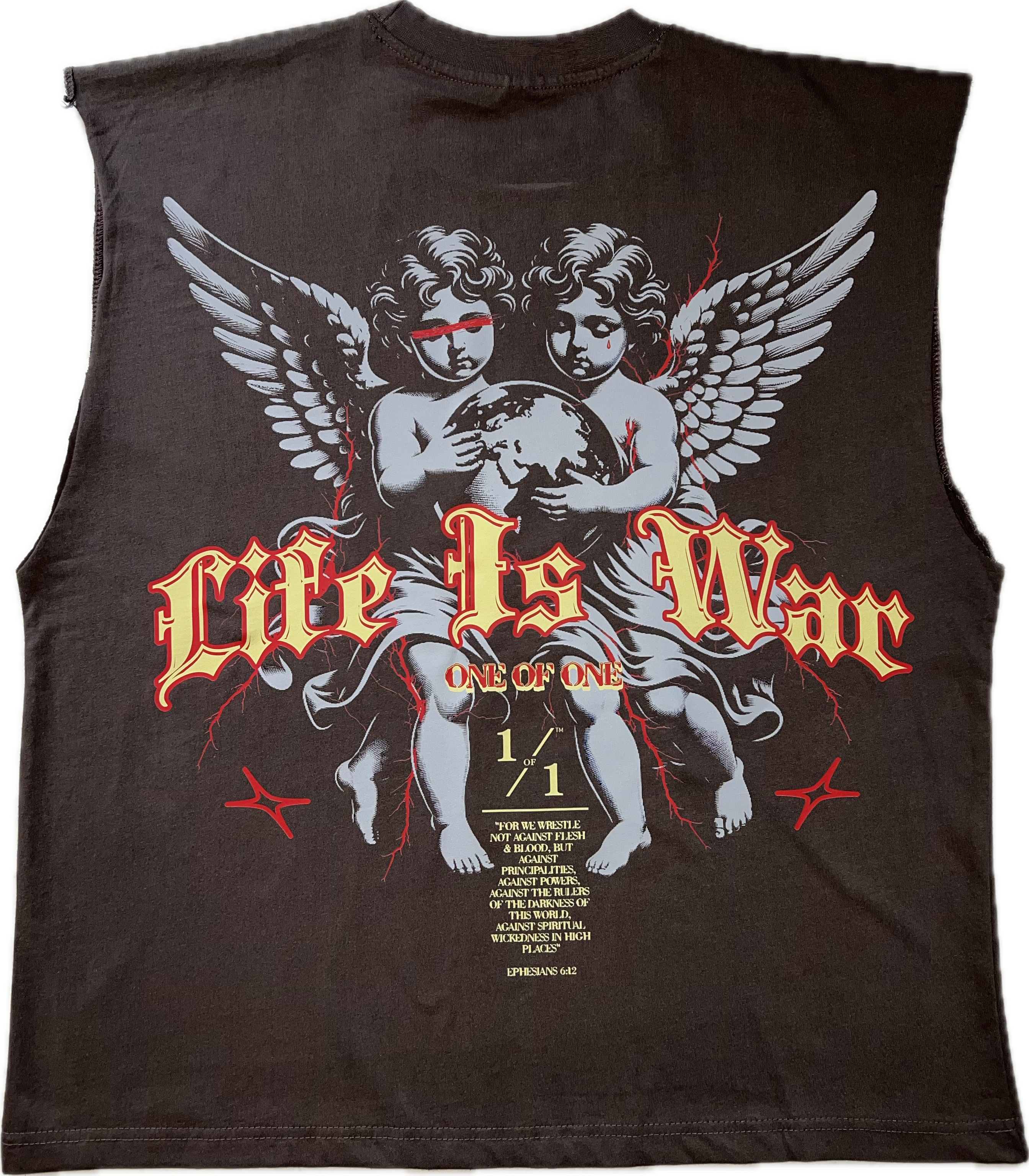 LIFE IS WAR MUSCLE TEE