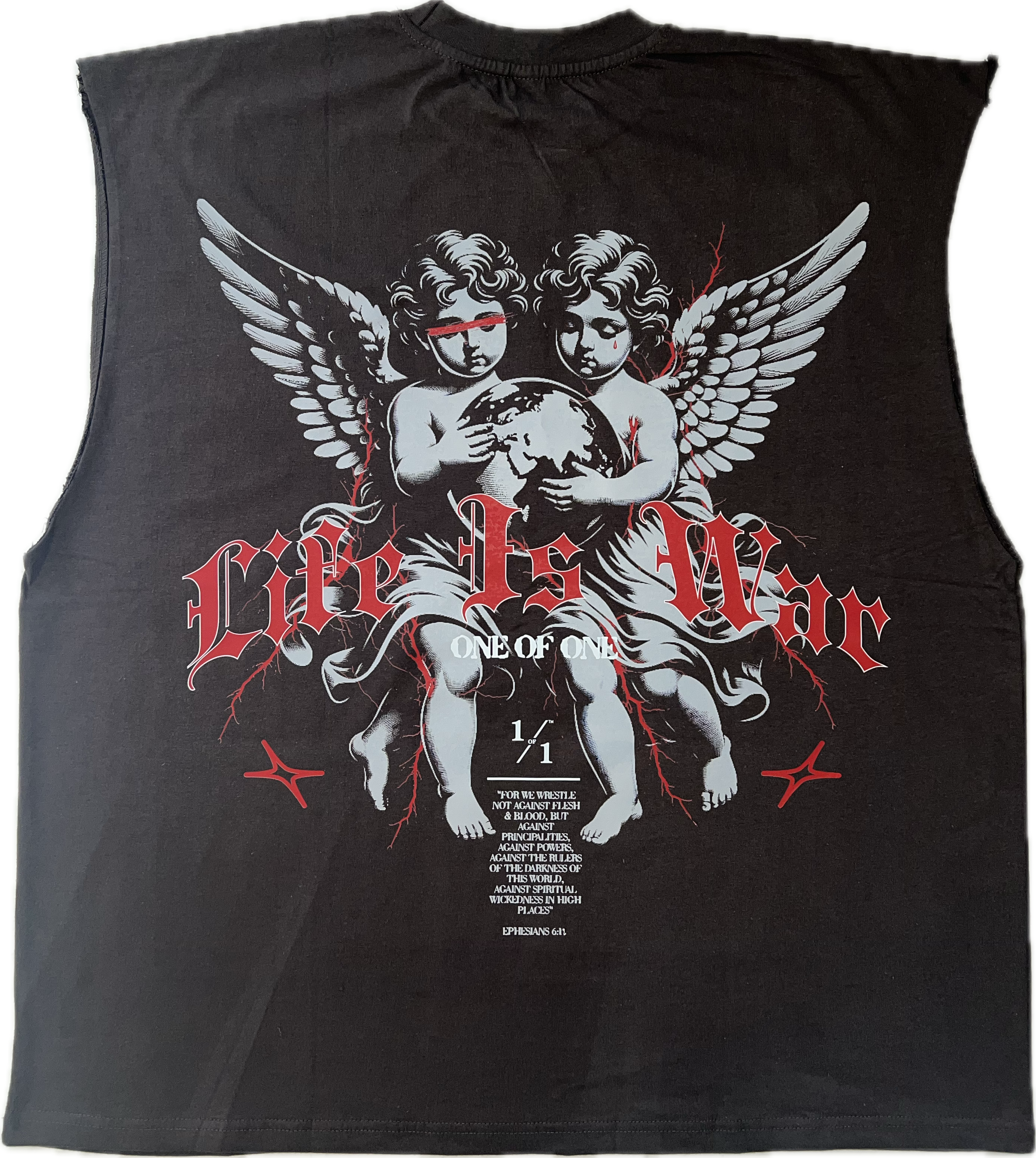 LIFE IS WAR MUSCLE TEE