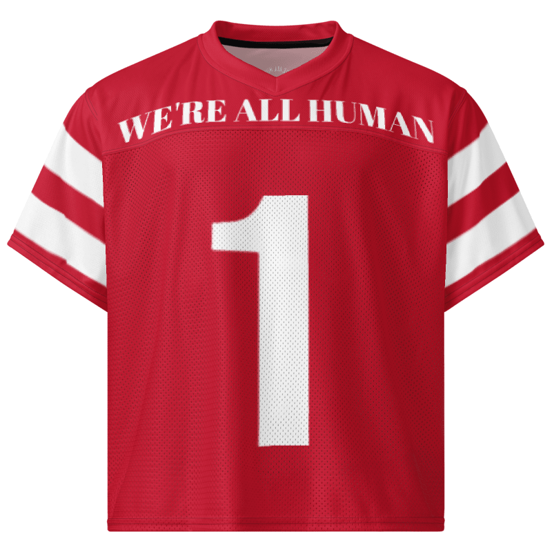 RED 1 OF 1 JERSEY